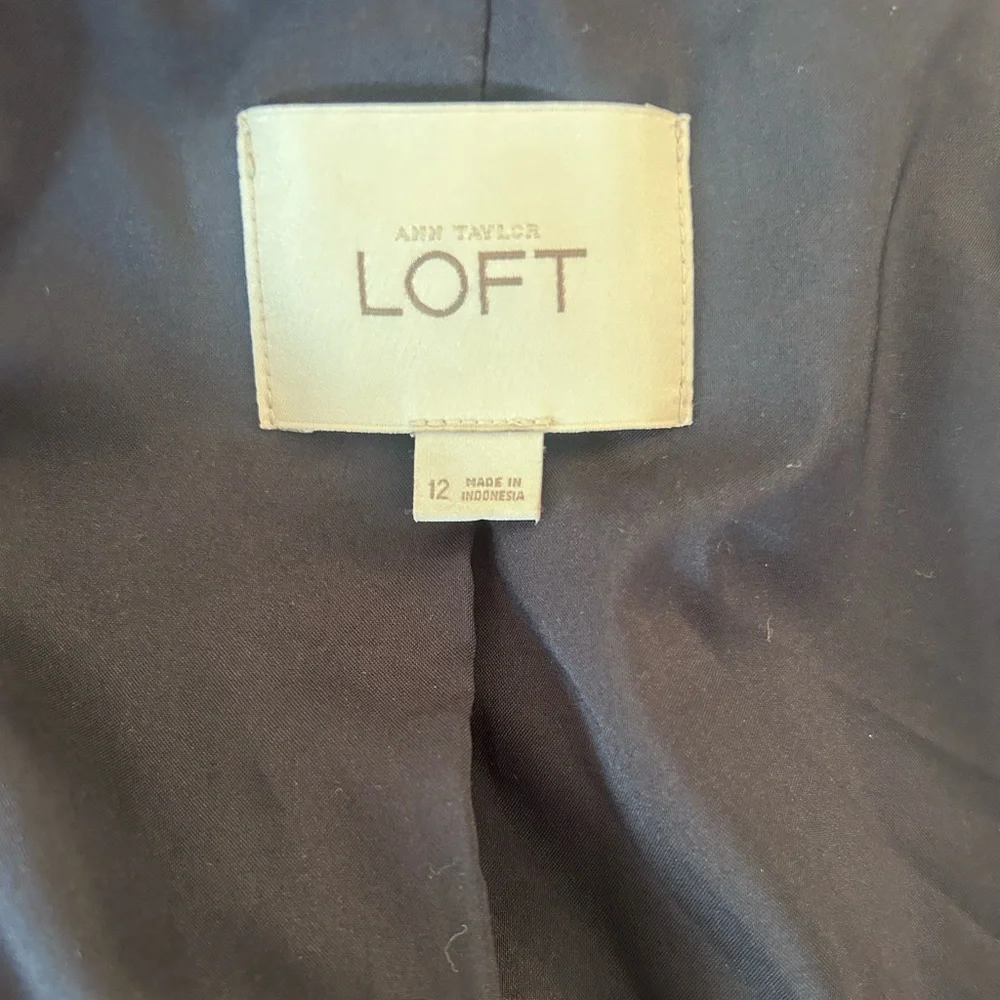 Ann Taylor Navy Double Breasted Blazer - Picture 5 of 5